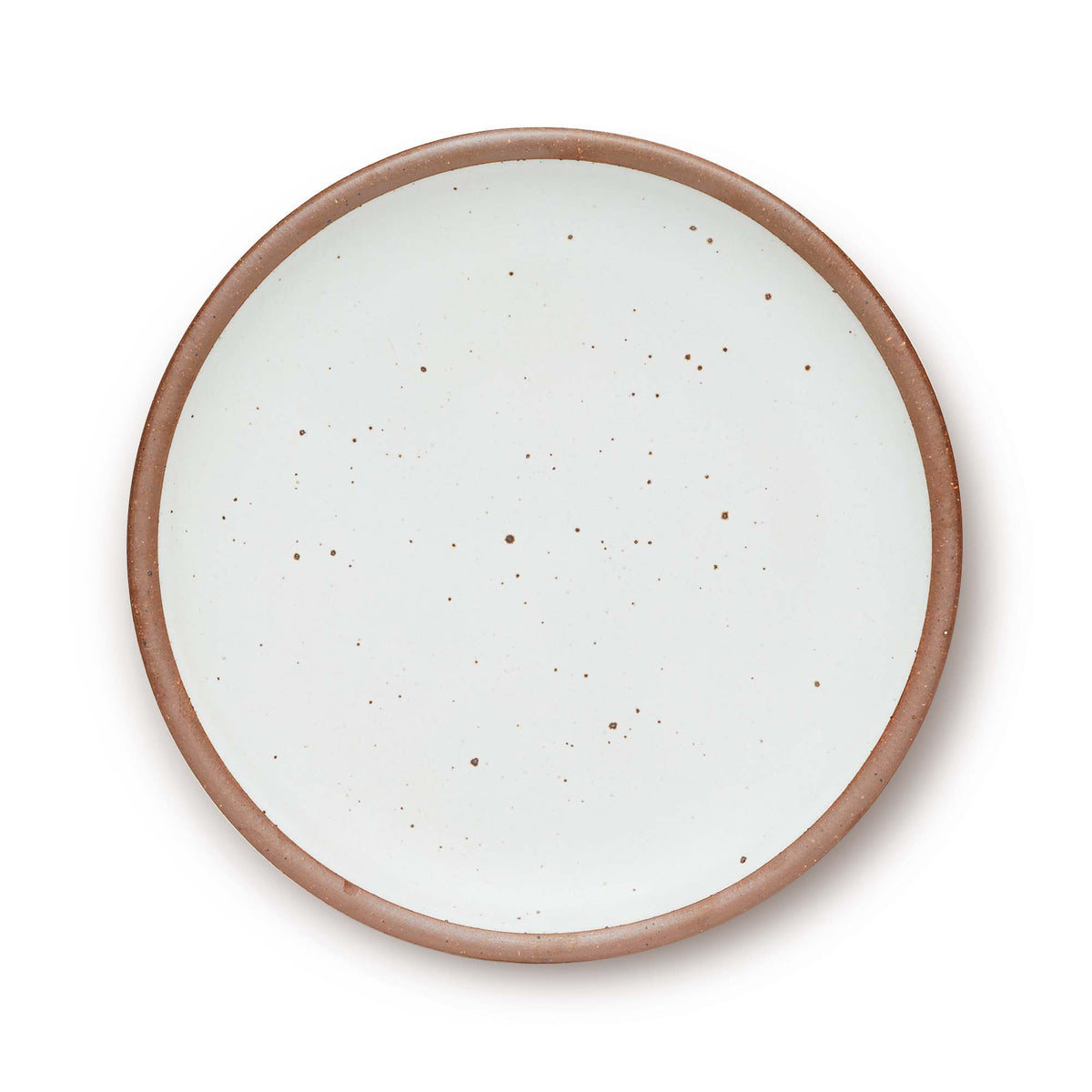 Eggshell dinner plate