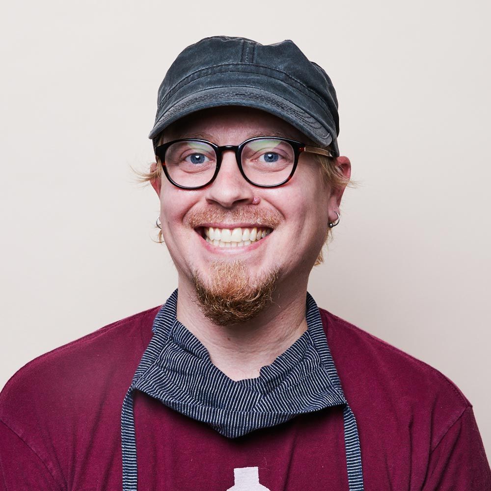 A headshot of Brock F.