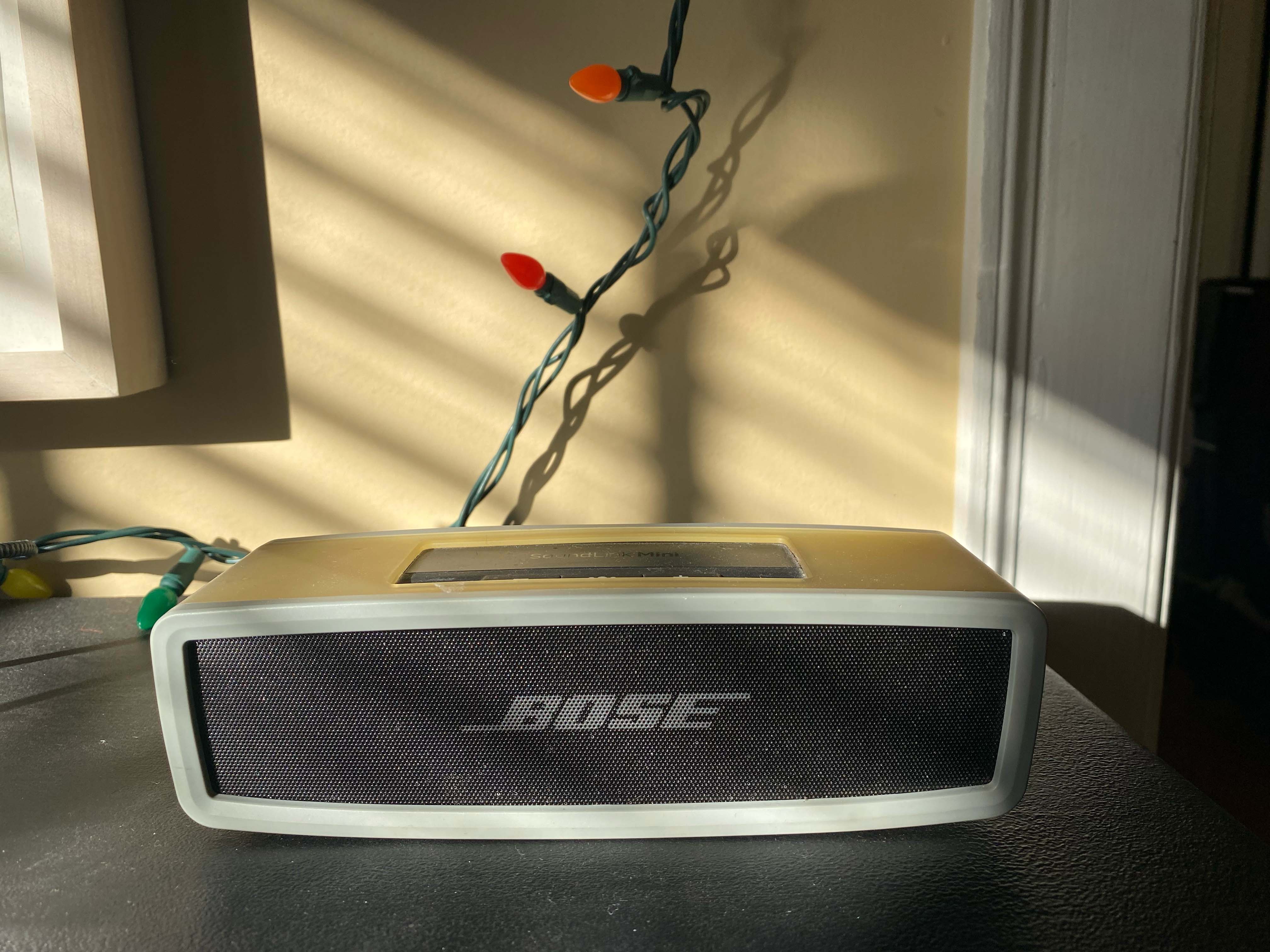 A Bose soundlink mini