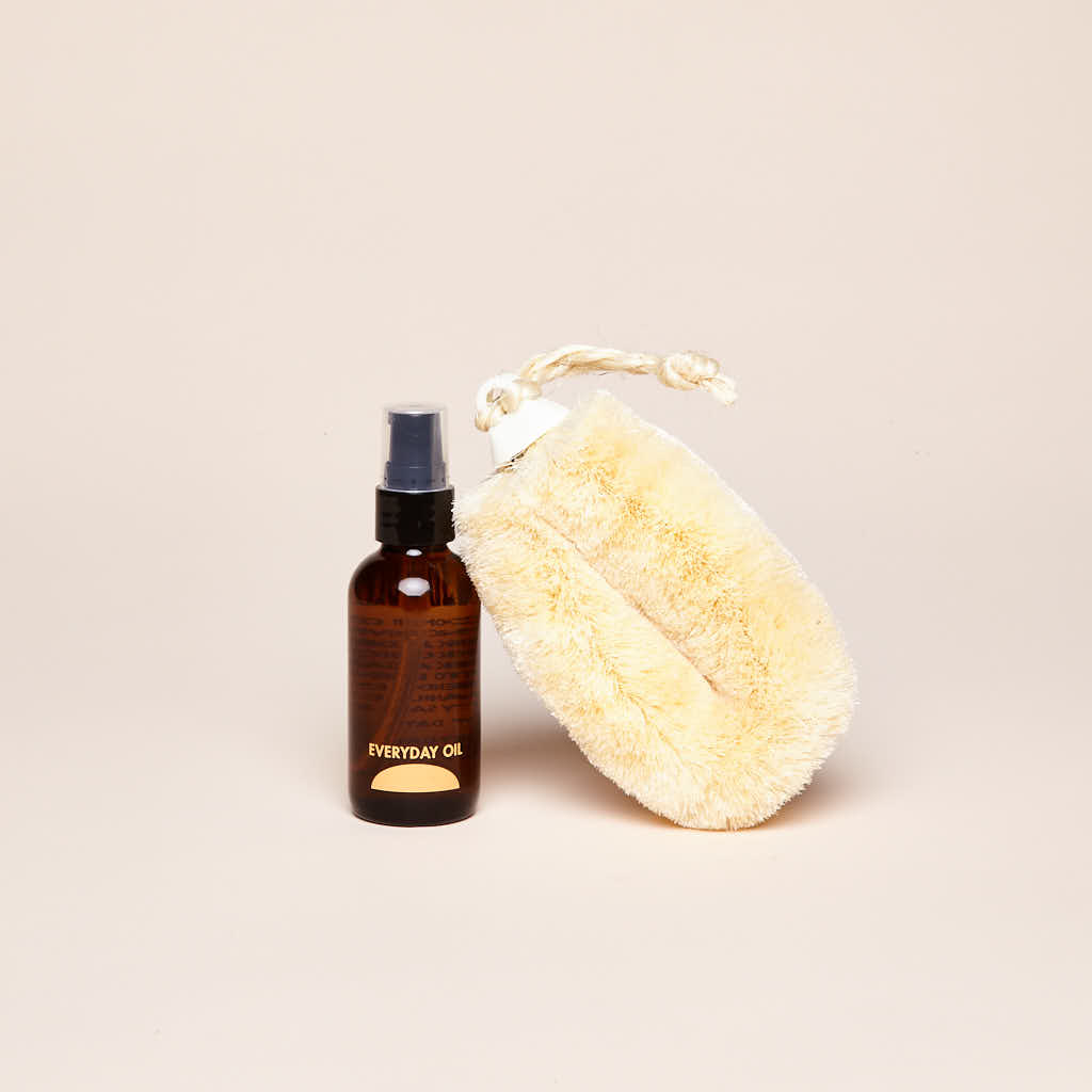 Everyday Oil with Body Scrubber